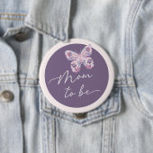 Vlinder Baby shower mam om Button te zijn (In situ)