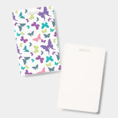 Vlinder Badge (Voor- en achterkant)