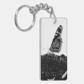 vlinder blacq sleutelhanger (Voorkant Links)