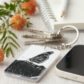 vlinder blacq sleutelhanger (Voorkant Rechts)
