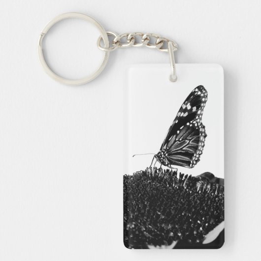 vlinder blacq sleutelhanger (Voorkant)