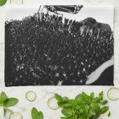 vlinder blacq theedoek (Gevouwen)