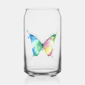Vlinder Blikvorm Glas (Achterkant)