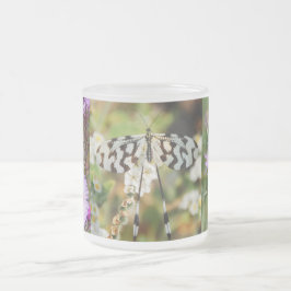 Vlinder Bloemen Bloesems Bruiloft Shower Vrede Matglas Koffiemok