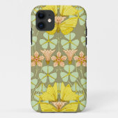 Vlinder Bloemen Botanisch Kleurrijk Case-Mate iPhone Case (Achterkant)