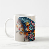 Vlinder & Bloemen Mok (Links)