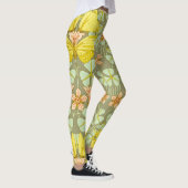 Vlinder Bloemige Botanische Kleurrijk Leggings (Rechts)