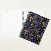 Vlinder Botanische Hemelse Mystieke Patroon Planner (Display)