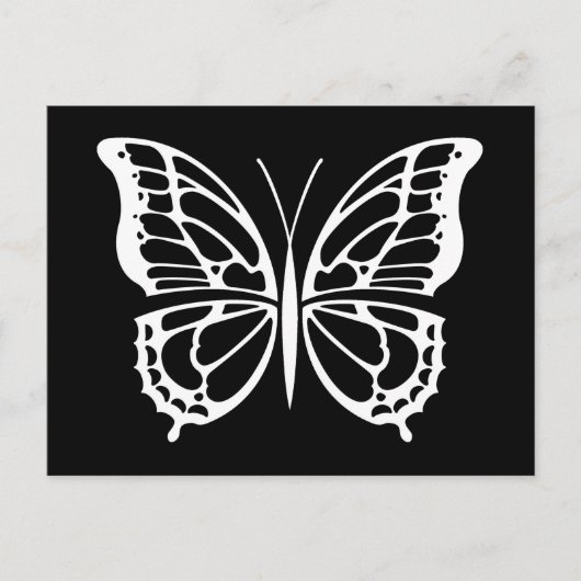 Vlinder Briefkaart (Voorkant)