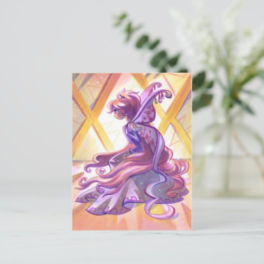 vlinder briefkaart (Staand voorkant)