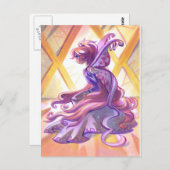 vlinder briefkaart (Voorkant / Achterkant)