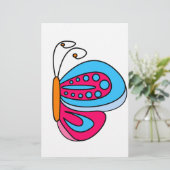 Vlinder Briefpapier (Staand voorkant)