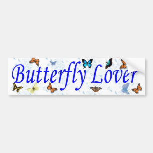 vlinder bumpersticker