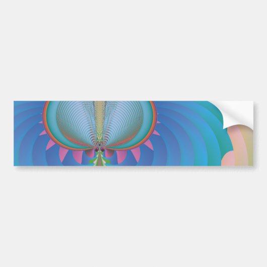 Vlinder Bumpersticker (Voorkant)