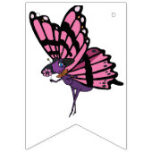 Vlinder bunting banner (Eerste vlag)