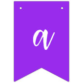 Vlinder bunting banner (Derde vlag)