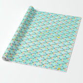 Vlinder Cadeaupapier (Uitgerold)