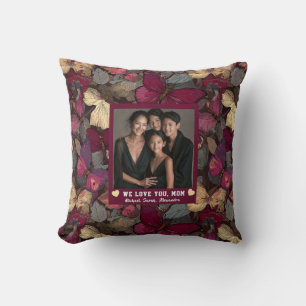 Vlinder Camo Beste Oma Rustieke Decoratie Vintage Kussen