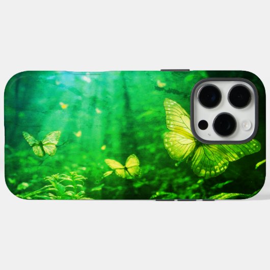 Vlinder Case-Mate iPhone case (Achterkant (horizontaal))