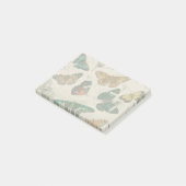 Vlinder Collectie Antiek Vlinders Post-it® Notes (Schuin)