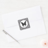 Vlinder: Dank je Sticker (Envelop)