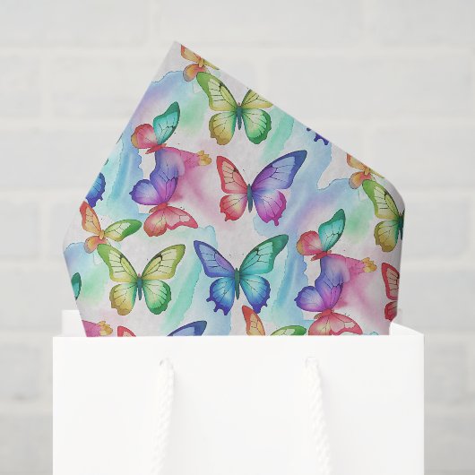 Vlinder Decoupage Papier, Lente Tuin Tissuepapier (Cadeauzakje)
