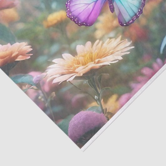 Vlinder Decoupage Tissuepapier (Detail)