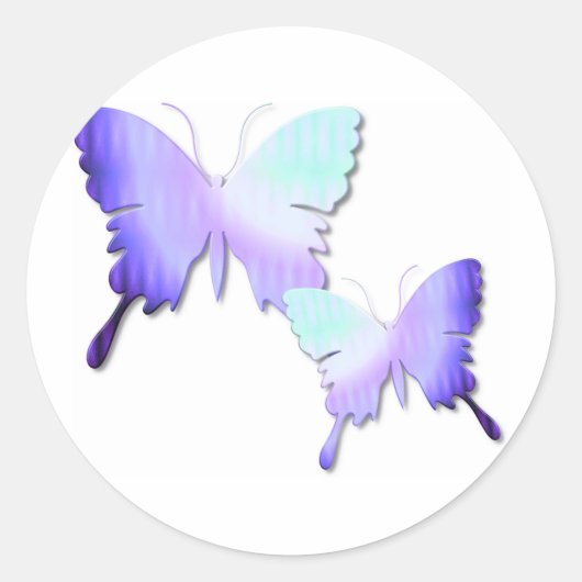 Vlinder Design Stickers (Voorkant)