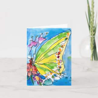 Vlinder door Jeffrey Shutt, Leeftijd 6 Kaart