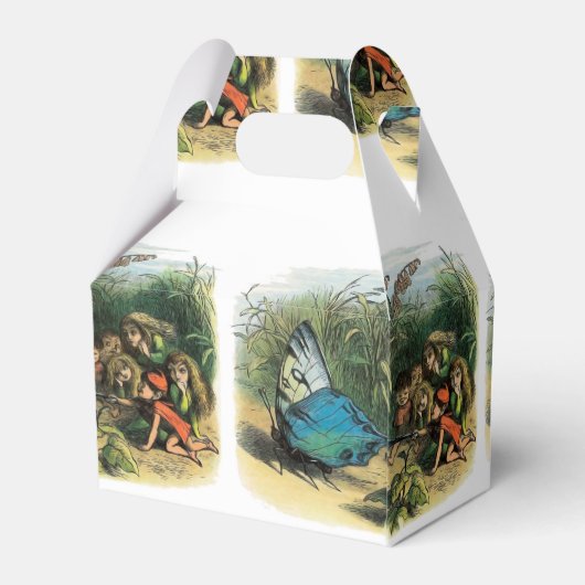 Vlinder Elf Artwork Leuke Elfen Vlinders Bedankdoosjes (Achterkant)