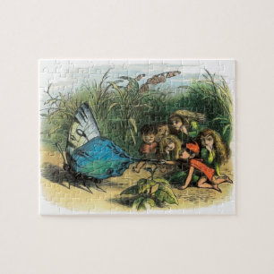 Vlinder Elf Artwork Leuke Elfen Vlinders Legpuzzel