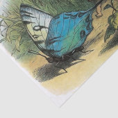 Vlinder Elf Artwork Leuke Elfen Vlinders Tissuepapier (Detail)