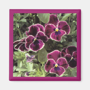 Vlinder en Bloem Boeket Magneet