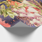 VLINDER EN BLOEMEN inpakpapier (Hoek)