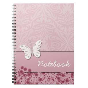 Vlinder en Bloemen Notitieboek
