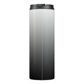 Vlinder en bloemenhart gepersonaliseerd thermosbeker (Achterkant)