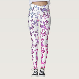 Vlinder en mooie natuur leggings