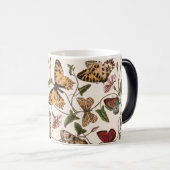 vlinder en moth magische mok (Voorkant rechts)