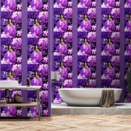 Vlinder en Phlox, Prediker 3:11 Behang