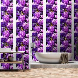 Vlinder en Phlox, Prediker 3:11 Behang