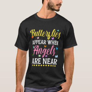 Vlinder Engel Schattige Vrouwen Vlinders Heaven Sp T-shirt