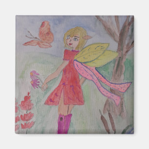 Vlinder Fairy Magnet Magneet
