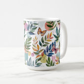 Vlinder fluistert koffiemok (Voorkant rechts)