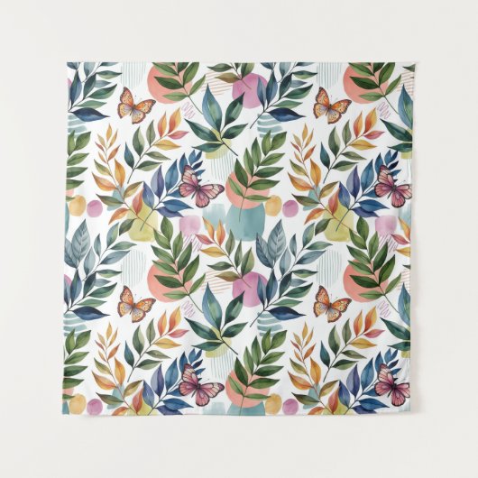 Vlinder fluistert wandkleed (Voorkant)