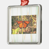 Vlinder Foto Ornament (Links)