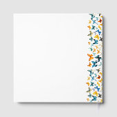 Vlinder foto Uitvaart Gastenboek (Achterkant)