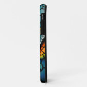 Vlinder fractal iphone hoesje (Achterkant/links)