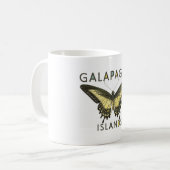 Vlinder Galapagos Eilanden Koffiemok (Voorkant links)