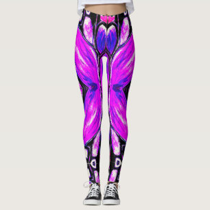 Vlinder geïnspireerde Leggings