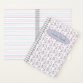 Vlinder gepersonaliseerd Notitieboek (Binnen)